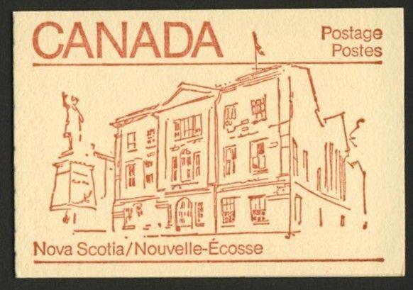 Canada 946b Booklet BK84a Nova Scotia MNH Maple Leaf