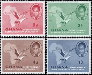 Ghana 1957 Sc 1-4 M lh