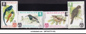 SEYCHELLES - 1976 BIRDS / BIRD - 4V - MINT NH