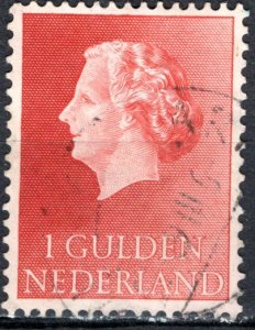 Netherlands; 1954: Sc. # 361: Used Single Stamp
