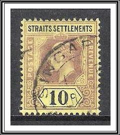 Straits Settlements #98 King Edward VII Used