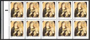 SCOTT 3003Ab  BOOKLET PANE OF 10  MINT NEVER HINGED  SHERWOOD STAMP