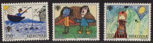 Thematic stamps faroe is 1979 year of child 44/6 mint