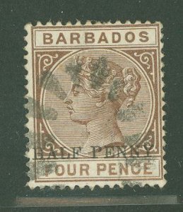 Barbados #69a Used Single