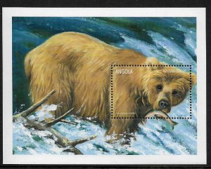 Angola #1066 MNH S/Sheet - Brown Bear