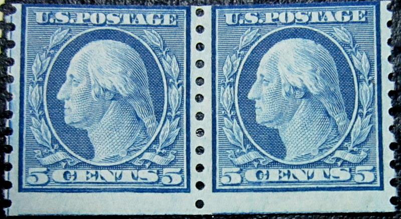 U. S. 496 AVF MNH PAIR SCV$17.50 