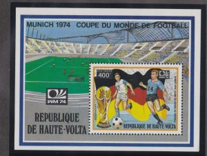 Burkina Faso # C182, World Cup Soccer, Souvenir Sheet, Mint NH, 1/2 Cat.