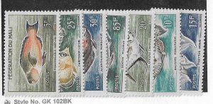 Mali Sc #2-8  set of 7 NH VF