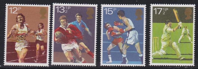 Great Britain # 924-927, Amateur Athletics, NH, 1/2 Cat