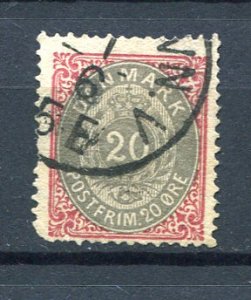 Denmark 1875 Sc 31 Numerical 20o  Used 8475