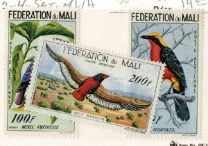 Mali #C2-4 MLH cpl lovely birds