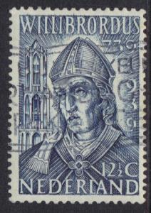 Netherlands  #213  used 1939  St. Willibrord  12 1/2c