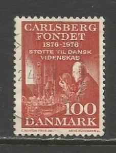 Denmark   #592  Used  (1976)