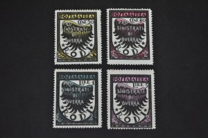 Italy Aegean Islands - Rhodes sc# CB1-CB4 MH set 1944 Air Mail Unused