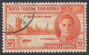 Kenya Uganda Tanganyika  SG 155  Sc 90 Used Victory see details and scans