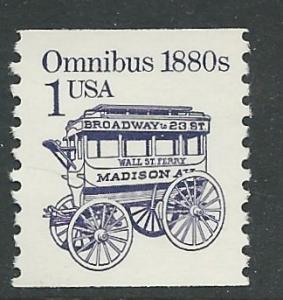 USA # 2225  Omnibus Coach  COIL   (1) Mint NH