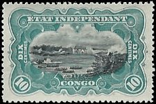 BELGIAN CONGO   #18 MH (1)