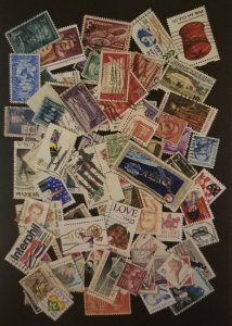 US 100 Different Used Stamp Lot Collection T6008