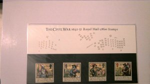 GREAT BRITAIN PRESENTATION PACK MNH: CIVIL WAR 1642-51