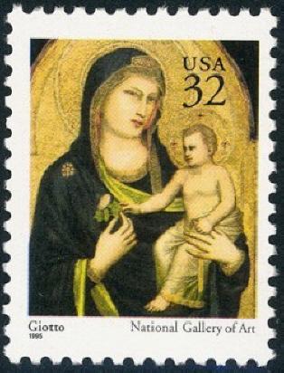 3003 Christmas Madonna F-VF MNH single stamp