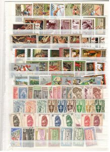 AFRICA COLLECTION ON STOCK PAGE MINT/USED