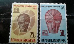 Indonesia #795-96 MNH UNESCO e197.4733