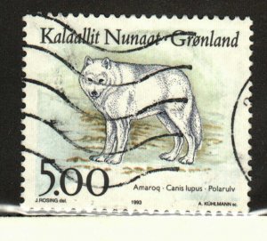 Greenland #262 used  wolf