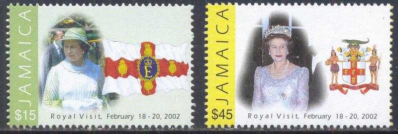 Jamaica Scott #'s 957 - 958 MNH