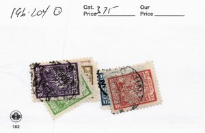 LITHUANIA  196-204   USED