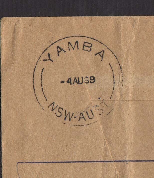 Samoa 1969 Goverment Official cover Australia - Scarce