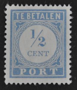 DYNAMITE Stamps: Netherlands Scott #J44  UNUSED