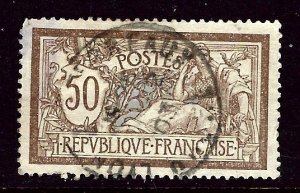 France 123 Used 1900 issue  short corner perf    (ap3363)