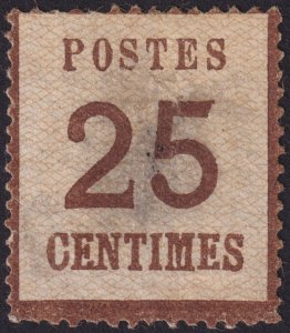 France 1870 - Franco Prussian War, Issued Under German Occupation; #N1a-N7a