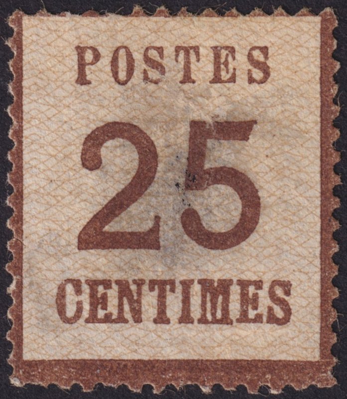 France 1870 - Franco Prussian War, Issued Under German Occupation; #N1a-N7a