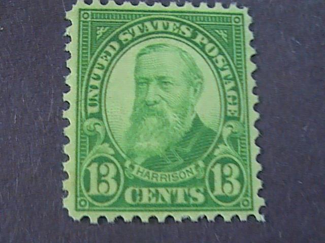 U.S.# 694-MINT/NEVER HINGED----YELLOW/GREEN---HARRISON------1931(#B)