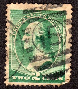 USA    Scott # 213  used  CV = $ 0.60       Lot 200525 -19