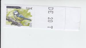 2014 Fr Andorra Bird Tintipella - Blue Tit (Scott 729) MNH