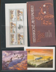 Tuvalu Jersey IOM Alderney Aviation MNH MH Used (Apx 150 Items) ( DW294