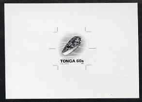 Tonga 1993-95 Princely Cone Shell 60s (from Marine Life d...