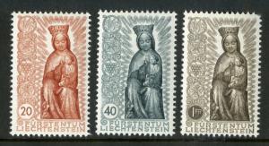 LIECHTENSTEIN 284-6 MNH SCV $37.50 BIN $19.00