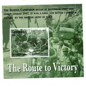 Grenada - 2005 - 60th Anniversary Of WWII Burma Campaign - Souvenir Sheet - MNH