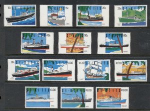 St Kitts 1990 Pictorials, Ships (80c short cnr TR) MUH