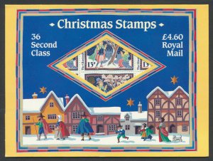 GB  Christmas 1986  booklet Folder of 36 stamps SG 1342u   SC# 1163a see scan...