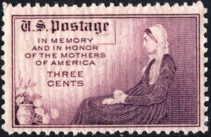 SC#737 3¢ Mother's Day Issue (1934) MNH