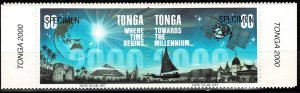 TONGA 2000 TOWARDS THE MILLEMIUM  MNH