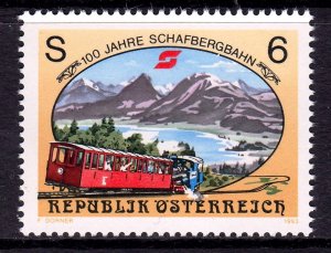 Austria 1993 Schafberg Railway Mint MNH SG 2354 SC 1624