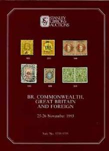 Auction Catalogue - British Commonwealth - Stanley Gibbon...