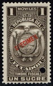 Ecuador Revenue - Specimen
