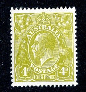 1929 Australia Sc #73 MVLH* cv.$27.50 ( 298 Australia )