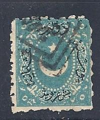 Turkey #24 5pi blue (U) CV $10.00